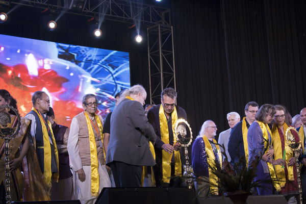 Accensione delle lampade